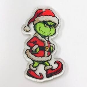 120pcs Acrylic Grinch Charm