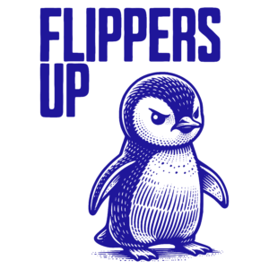 Flippers Up Blue 10pcs Flippers Up badge Reel Charm, Earring Charm, Acrylic Charm