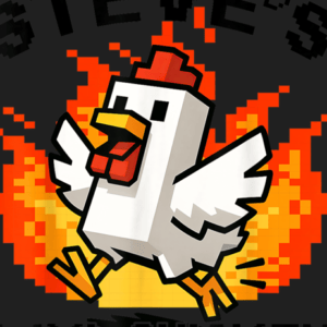 lova_chicken 10pcs Lava Chicken badge Reel Charm, Earring Charm, Acrylic Charm